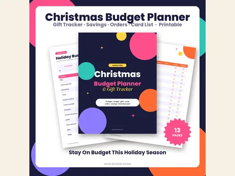 Christmas Budget Planner: preview