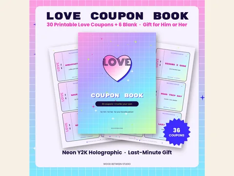 Love Coupon Book: preview