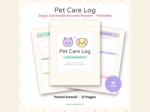 Pet Care Log: preview