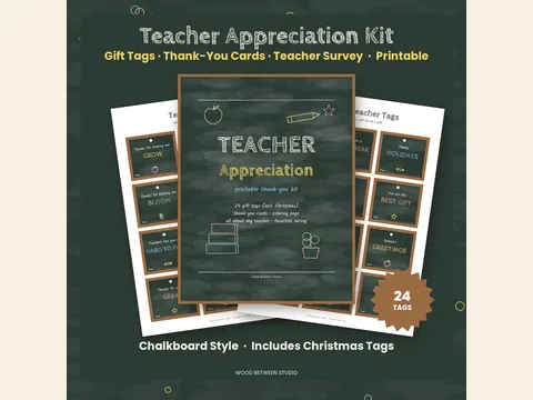 Teacher Appreciation Kit: preview
