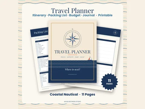 Travel Planner & Packing List: preview