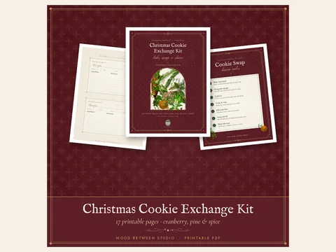 Christmas Cookie Exchange Party Kit: preview