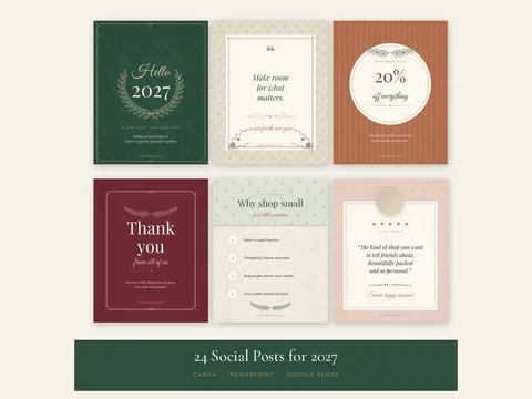 2027 Social Post Pack: preview