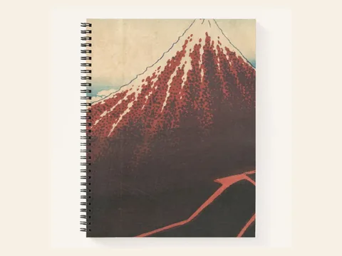 Storm below Mount Fuji: preview
